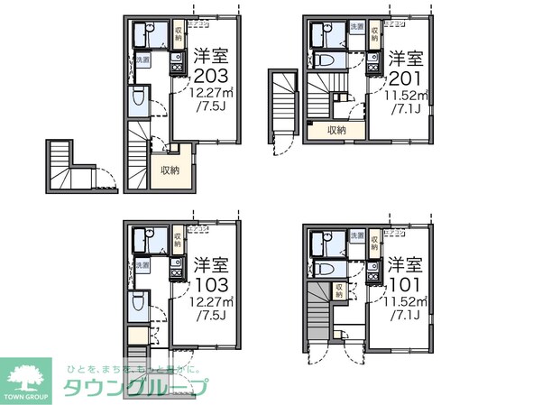 レオネクスト向島の物件間取画像